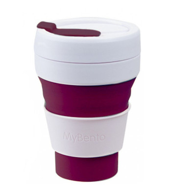 Складаний стакан Summit MyBento Midi Pop Cup 355 мл, бордовий