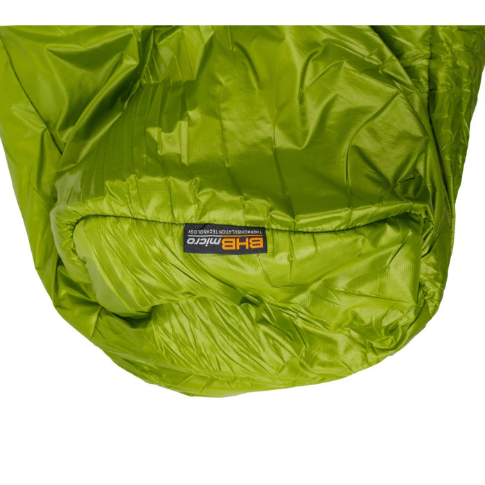 Спальний мішок Pinguin Micra (6/1°C), 195 см - Right Zip, Green (PNG 230444) 2020 