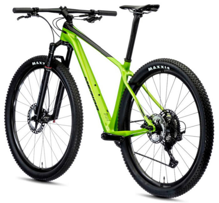 Велосипед Merida 2021 big.nine 7000 m(17) black/green 