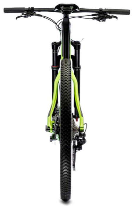 Велосипед Merida 2021 big.nine 7000 m(17) black/green 