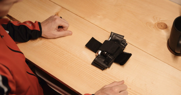 Ремінь для кріплення запасної камери до рами велосипеда KOM Cycling TS01 