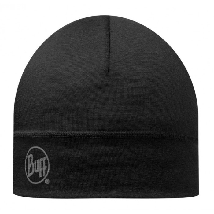 Шапка Buff Merino Wool Hat Solid (Black) 
