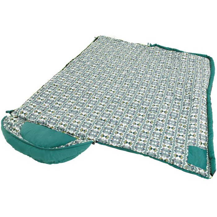 Спальний мішок Outwell Camper Supreme /-9°C Petrol синій Left (230352) 