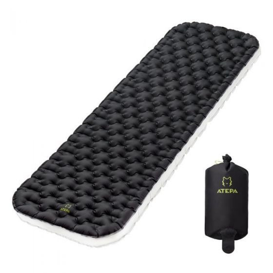 Надувний каремат Atepa COMFORT LIGHT (AM1902) BLACK 