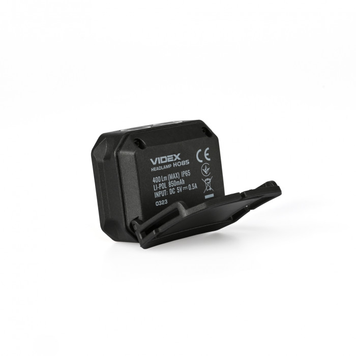 Налобний світлодіодний ліхтарик VIDEX VLF-H085-OR 400Lm 5000K 