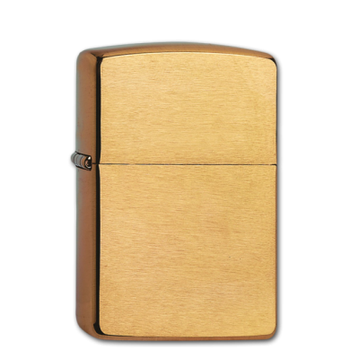 Запальничка Zippo бензинова ARMOR BRUSHED BRASS 168
