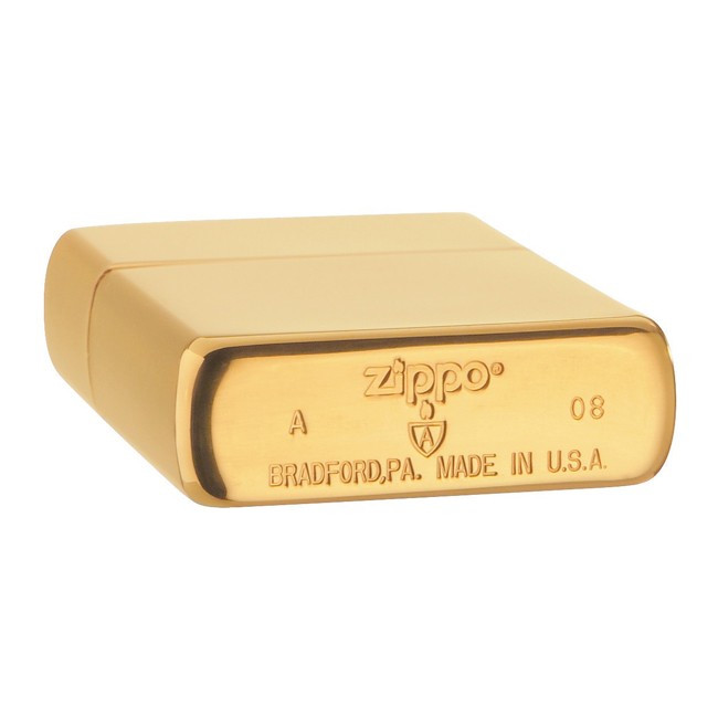 Запальничка Zippo бензинова ARMOR BRUSHED BRASS 168 