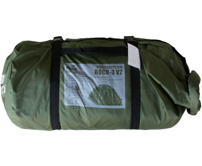 Намет Tramp ROCK 3 v2 TRT-028, зелений 