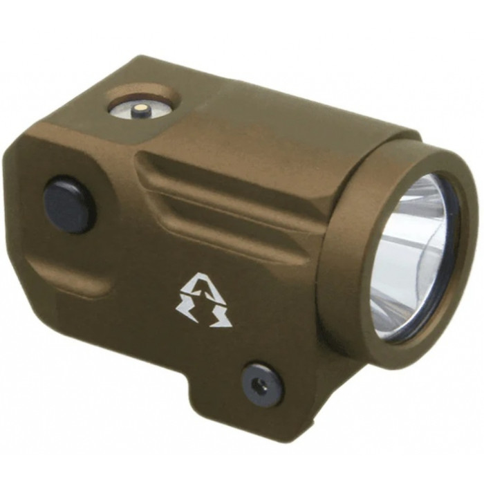 Підствольний ліхтар Vector Optics Vaide Scrapper Subcompact Pistol Flashlight 500 Лм FDE 