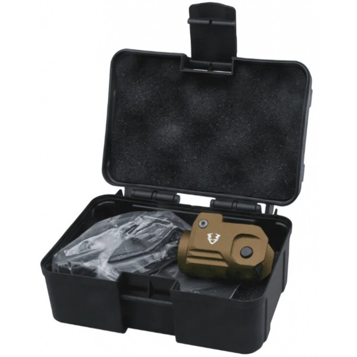 Підствольний ліхтар Vector Optics Vaide Scrapper Subcompact Pistol Flashlight 500 Лм FDE 