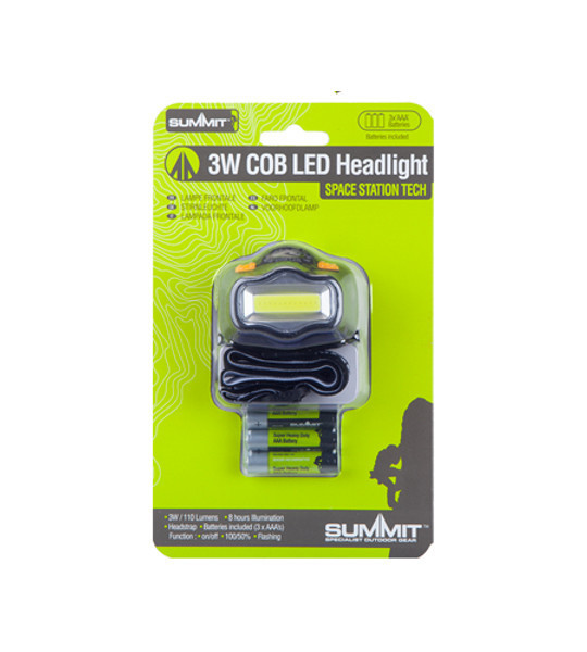 Ліхтар налобний Summit Prolite COB 3W Headlamp 