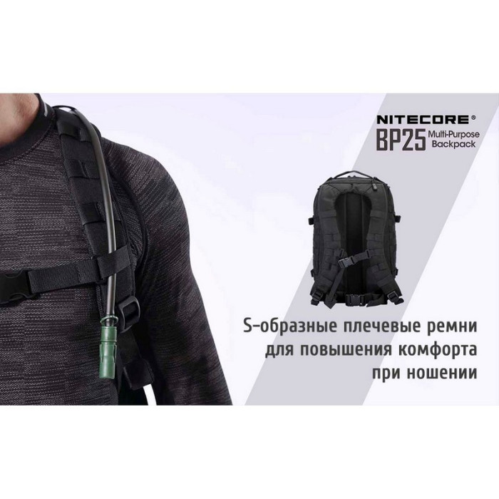 Рюкзак тактичний Nitecore BP25 Cordura 1000D 