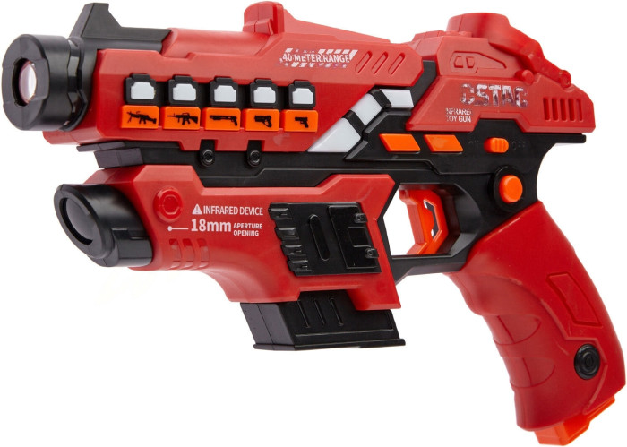 Набір лазерної зброї Canhui Toys Laser Guns CSTAG (2 пістолета + 2 жилети) 