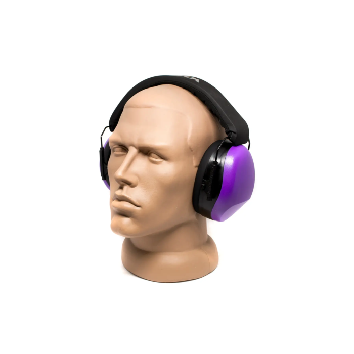 Навушники протишумні захисні Venture Gear VGPM8065C (захист слуху SNR 26 дБ, беруші в комплеті), фіолетові 