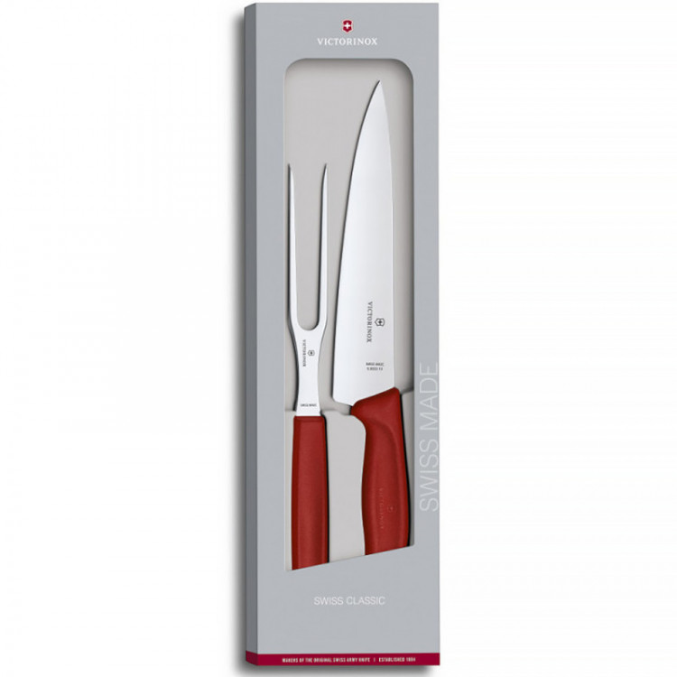 Набір кухонний Victorinox SwissClassic Carving Set ніж + вилка(GB) 