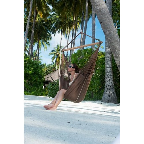 Стілець-гамак зі стійкою La Siesta HAL216VEA161 chocolate 