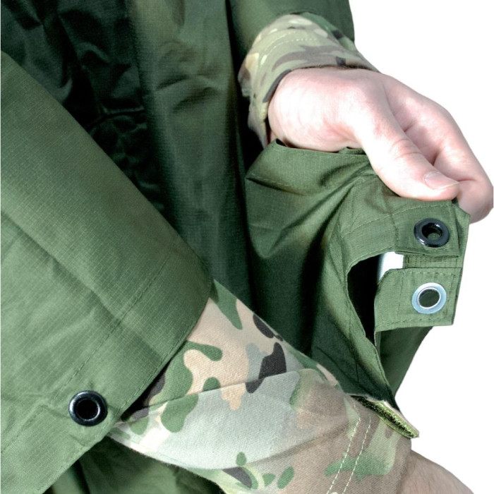 Тактичний пончо rip stop Ranger олива (RA8920) 