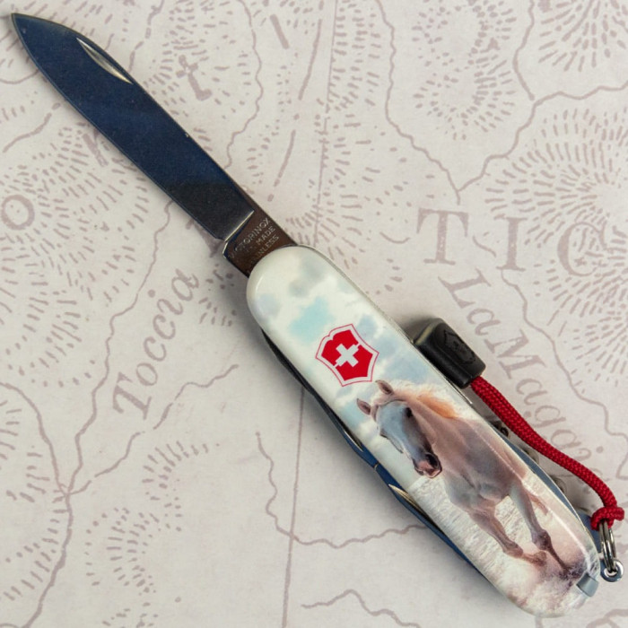 Складаний ніж Victorinox CLIMBER ZODIAC Білий кінь 1.3703.7.Z5270pk 