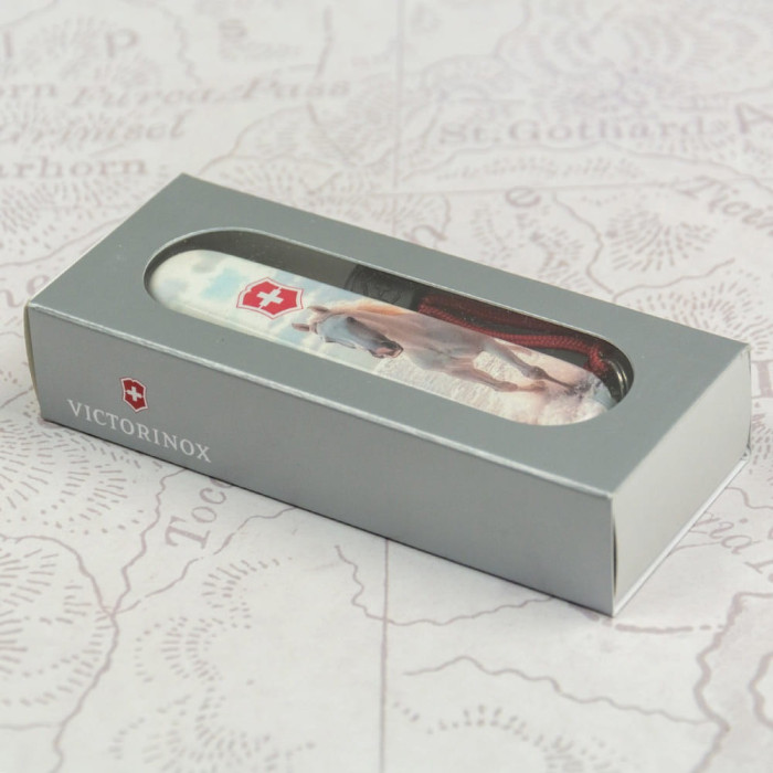 Складаний ніж Victorinox CLIMBER ZODIAC Білий кінь 1.3703.7.Z5270pk 