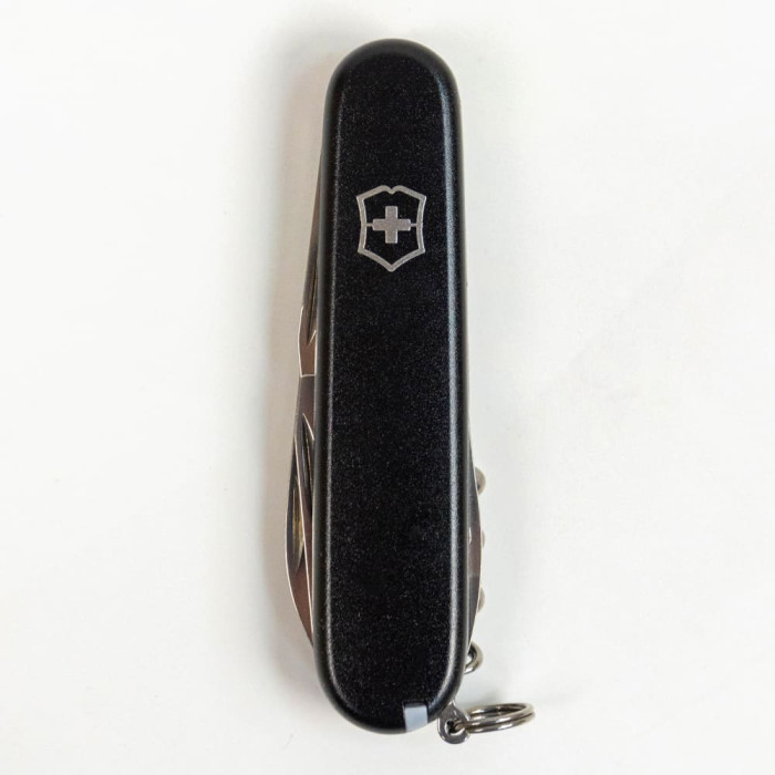Складаний ніж Victorinox SPARTAN MAT чорний матовий лак 