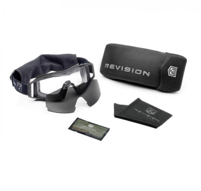 Окуляри REVISION Wolfspider Esn чорні 2 світлофільтру 