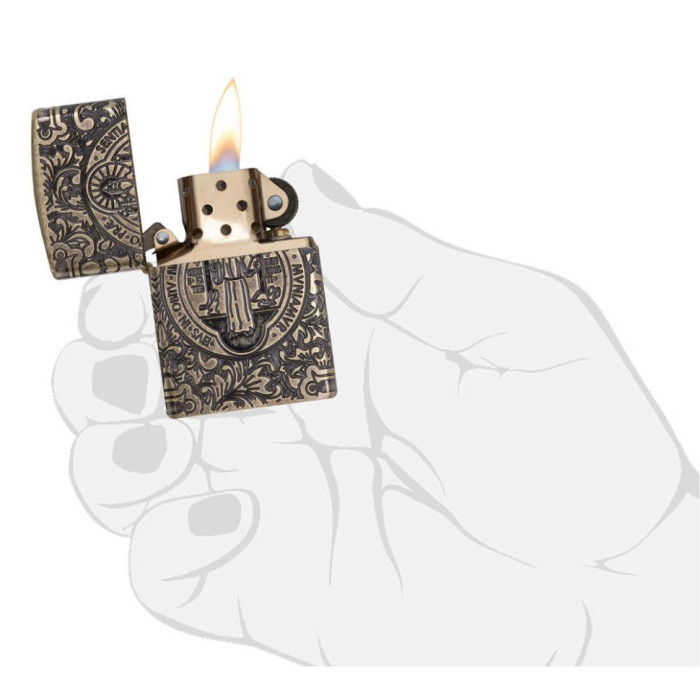 Запальничка Zippo 29561 St Benedict Design 29719 