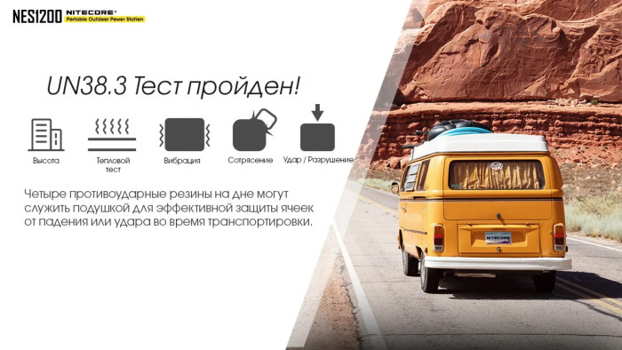 Зарядна станція Nitecore NES1200 (348000mAh) 