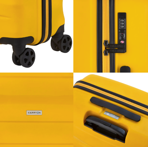 Валіза CarryOn Porter (S) Yellow (502455) 