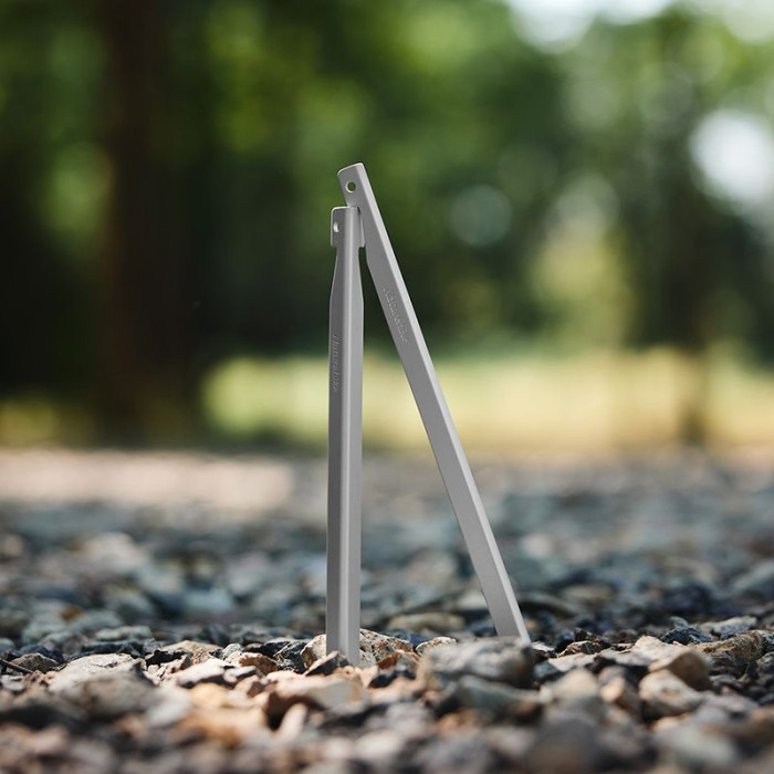 Кілки алюмінієві Naturehike CNK2300ZP016, 20 см , сріблясті (8 шт) 