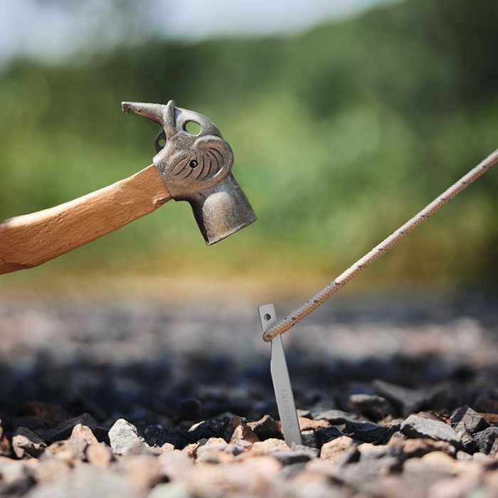 Кілки алюмінієві Naturehike CNK2300ZP016, 20 см , сріблясті (8 шт) 