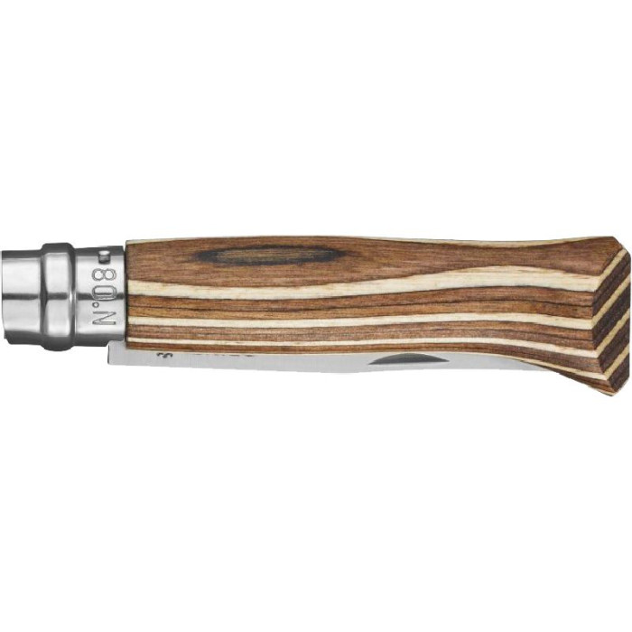 Ніж Opinel №8 VRI Laminated, коричневий 