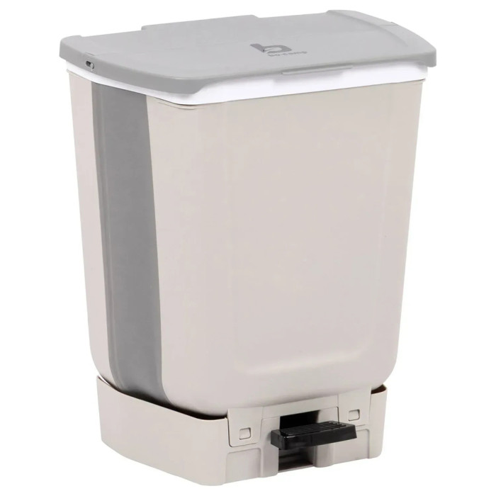 Корзина для сміття складана Bo-Camp Waste Bin Foldable 15L White/Grey (5329979)