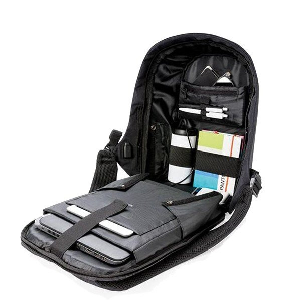 Рюкзак антивор міський XD Design Bobby Compact 14, Zebra (P705. 651) 