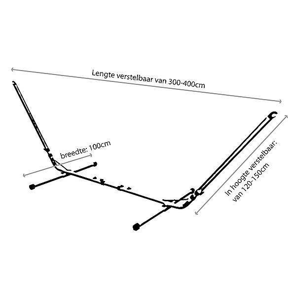 Стійка для гамака Bo-Camp Universal, сіра ( 7100211) 