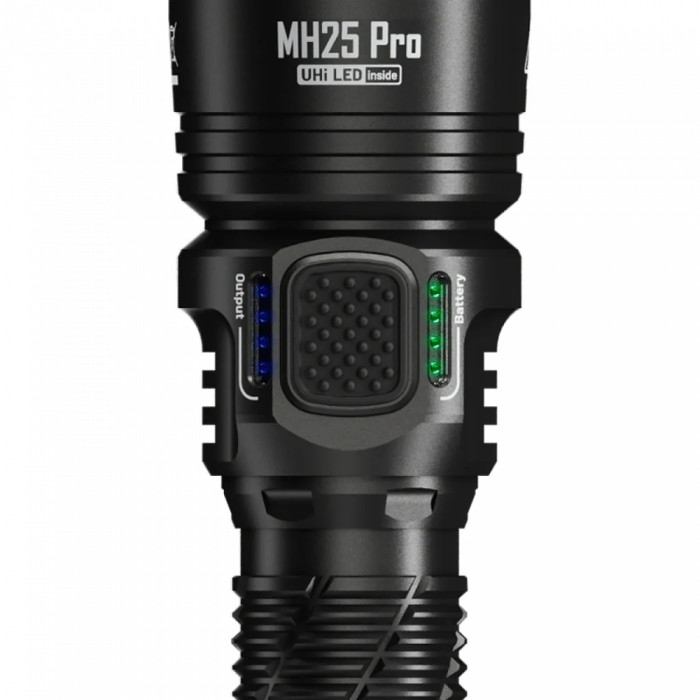 Ліхтар Nitecore MH25 Pro (NiteLab UHi 40 LED 3300 люмен, 1x21700, USB Type-C), комплект 