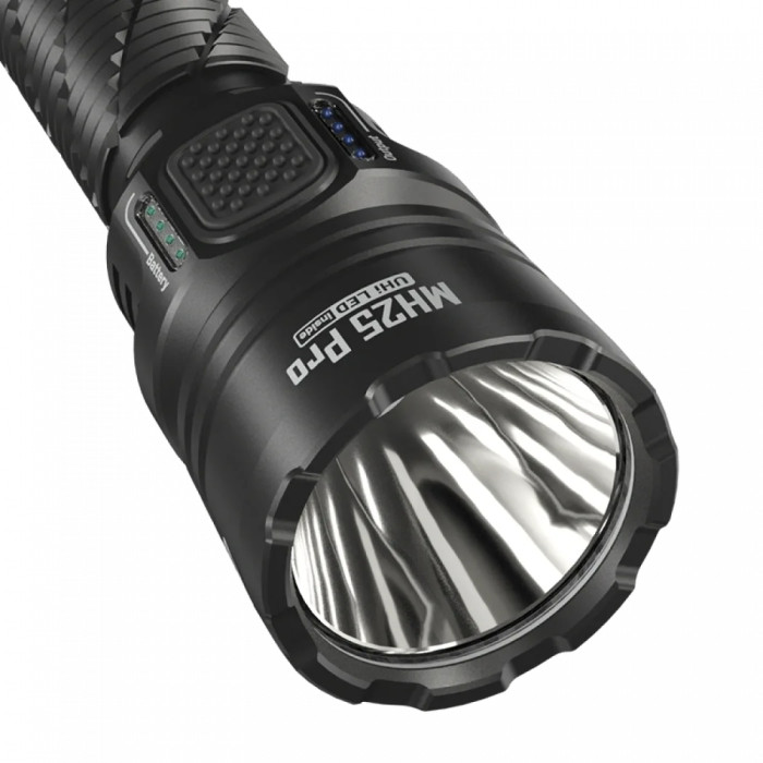 Ліхтар Nitecore MH25 Pro (NiteLab UHi 40 LED 3300 люмен, 1x21700, USB Type-C), комплект 