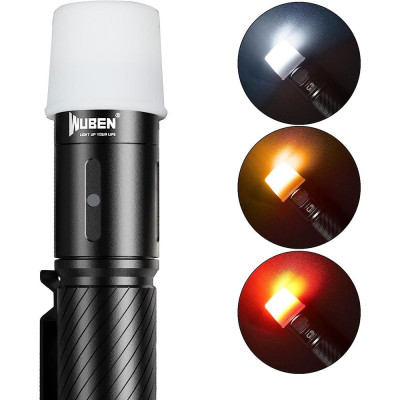 Розсіювач для ліхтарика Wuben AC1, три кольори (білий, червоний, жовтий)