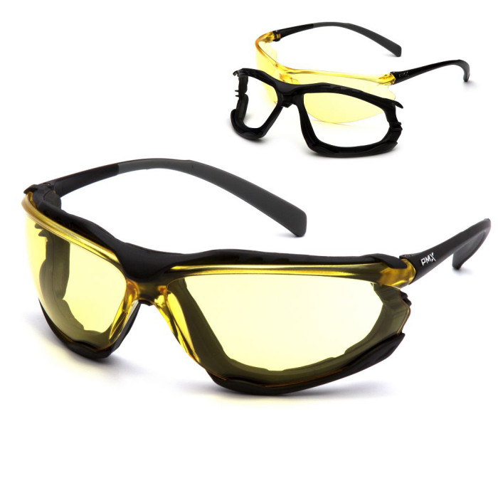 Окуляри Pyramex Proximity (amber) Anti-Fog Жовті 