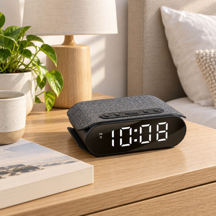 Годинник настільний Technoline WT450 USB Black (WT450)