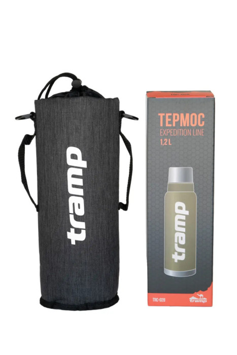 Термочохол для термоса TRAMP 1,2 л Сірий 