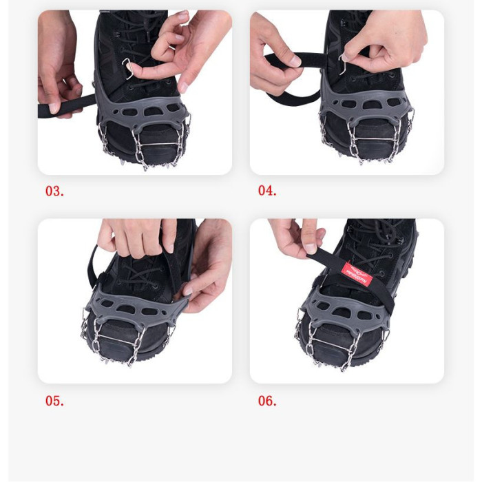 Льодоступи із 13 зубцями Naturehike NH19HJ002, розмір L 