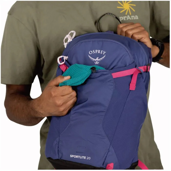 Рюкзак Osprey Sportlite 20 alkaline/hotspot pink - O/S - синій/рожевий 