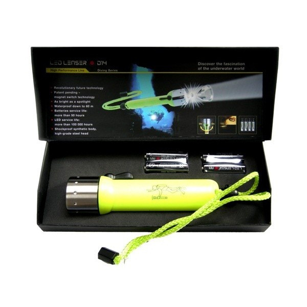 Підводний ліхтар Led Lenser D14, 150 лм 