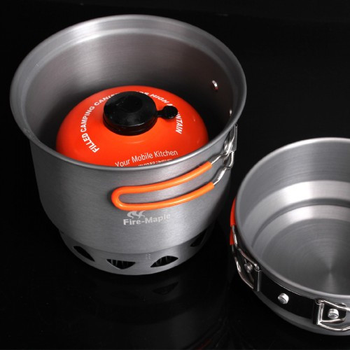 Набір казанків з теплообмінником Fire-Maple FMC - 218 (750 і 1350 мл) 