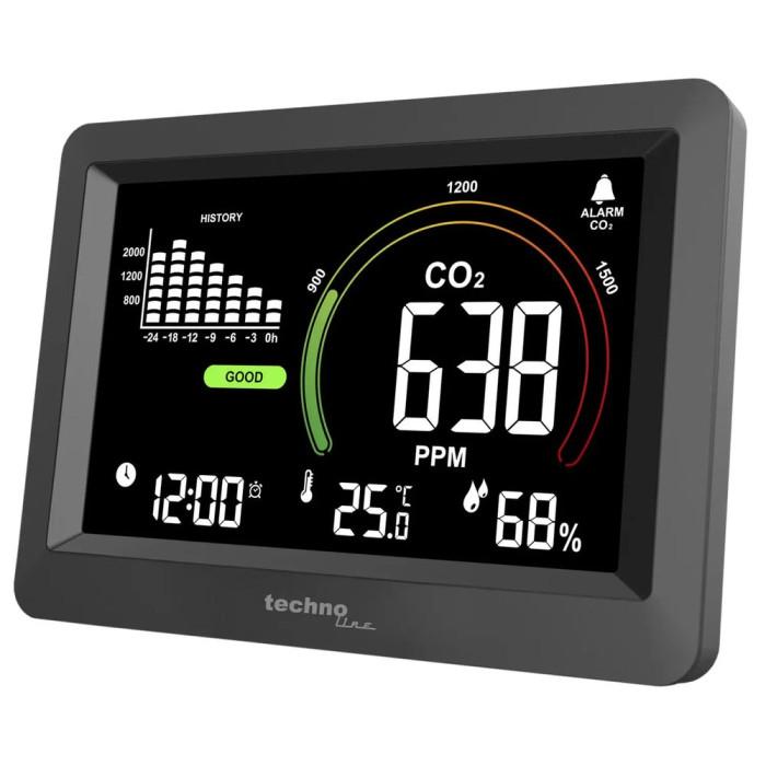 Метеостанція Technoline WL1028 Black (WL1028) 