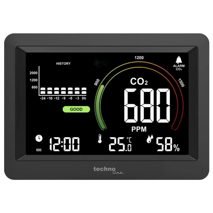 Метеостанція Technoline WL1028 Black (WL1028) 