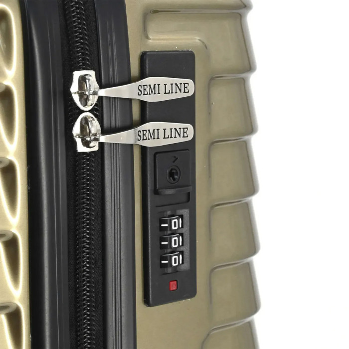 Валіза Semi Line 20" (S) Gold (T5763-1) 