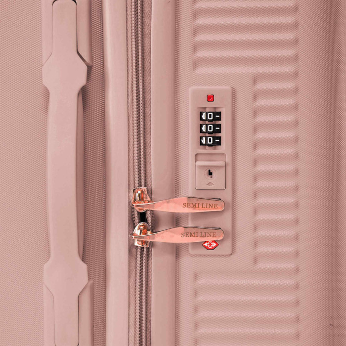 Валіза Semi Line 20" (S) Rose (T5664-3) 