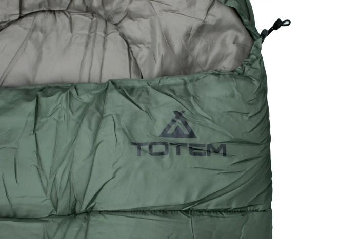 Спальний мішок Totem Fisherman XXL ковдра з капюшоном правий olive 190+30/90 UTTS-013 