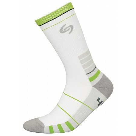 Термошкарпетки InMove Sport Deodorant білий з зеленим, 41-43 